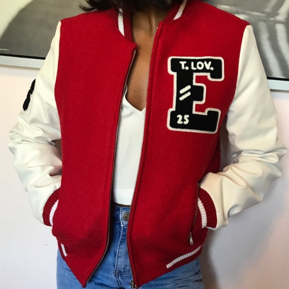ZARA LETTERMAN JACKET